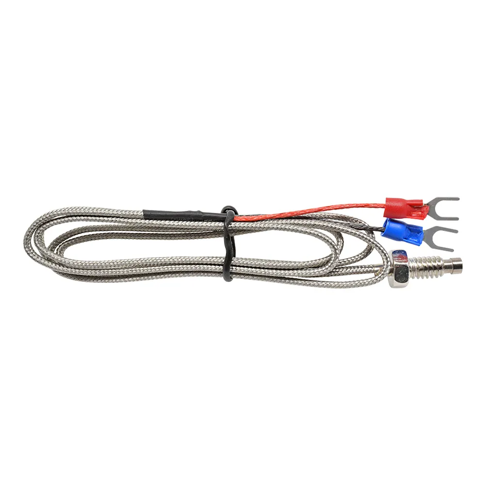 Diymore Type K Thermocouple Cable M6 Screw Temperature Sensor Probe 1 ...