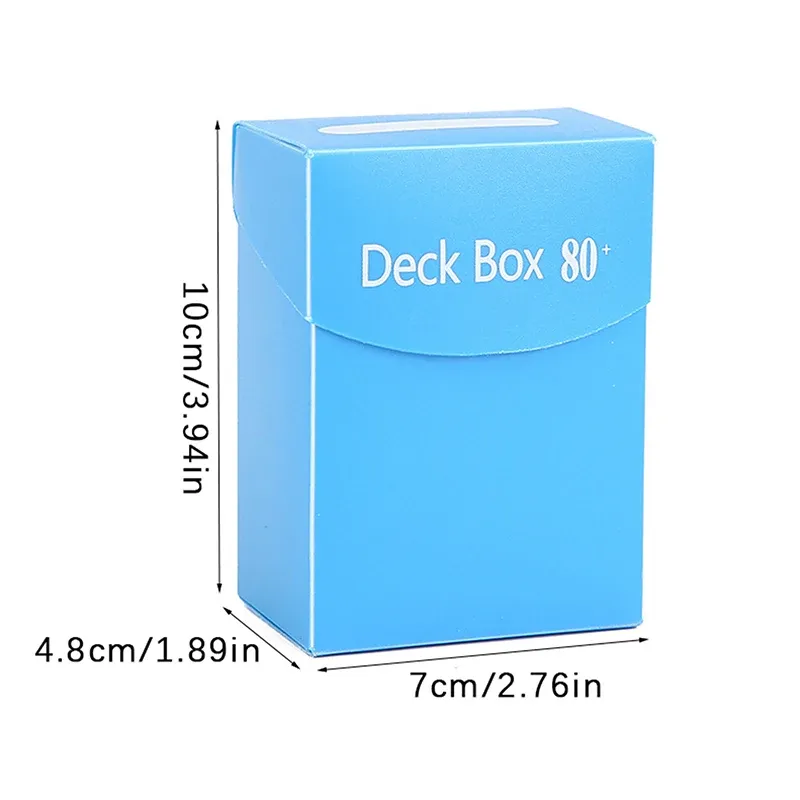 Card storage deck box with solid color frosted card sleeves for collectible  gaming card organization from Dhgate Other Office & School Supplies - price  22.39
