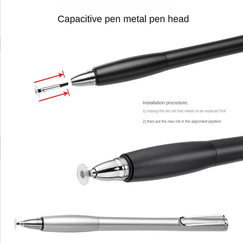 NOUVELLE STYLE UNIVERSAL PEN PROFARE DISC SCRIPPATION CAPACIENTAL TOCK PEN POUR DE REMPLACE APPIR DESSION ÉCRIT