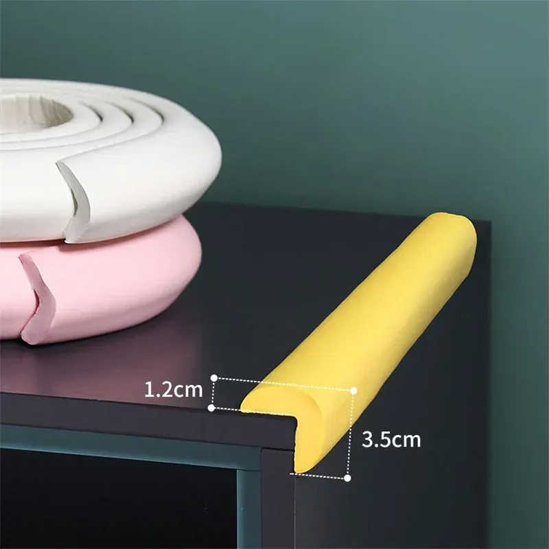 Table Edge Guard Strips 2M Thick Padding Furniture Corner Protectors ...