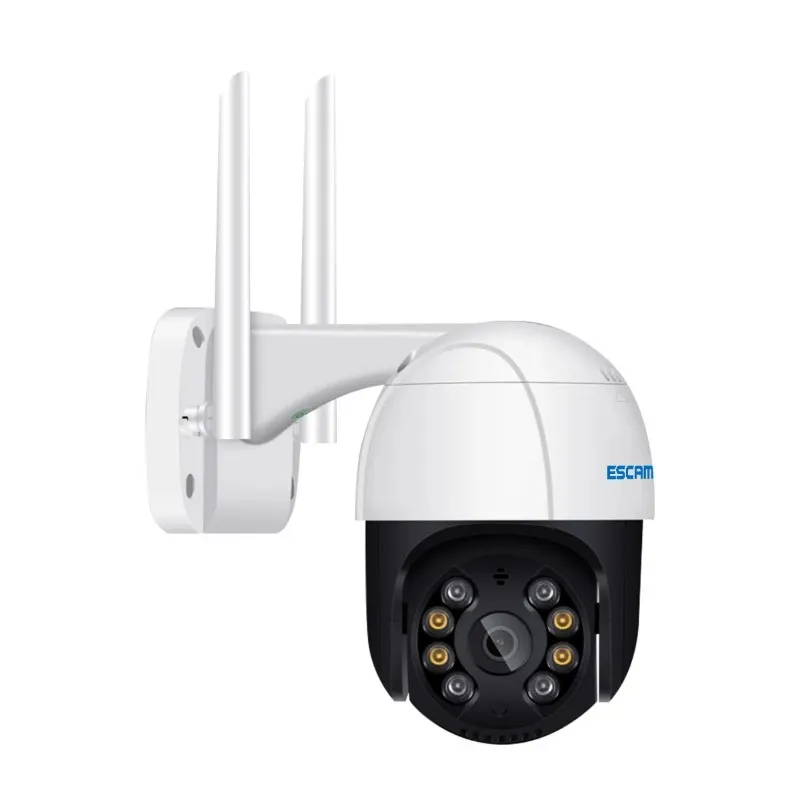 Escam QF518 5MP Pan/Tilt AI Humanoid -Erkennung Auto Tracking Cloud Storage WiFi IP -Kamera mit zwei Wegen Audio -Nachtsichtsicht