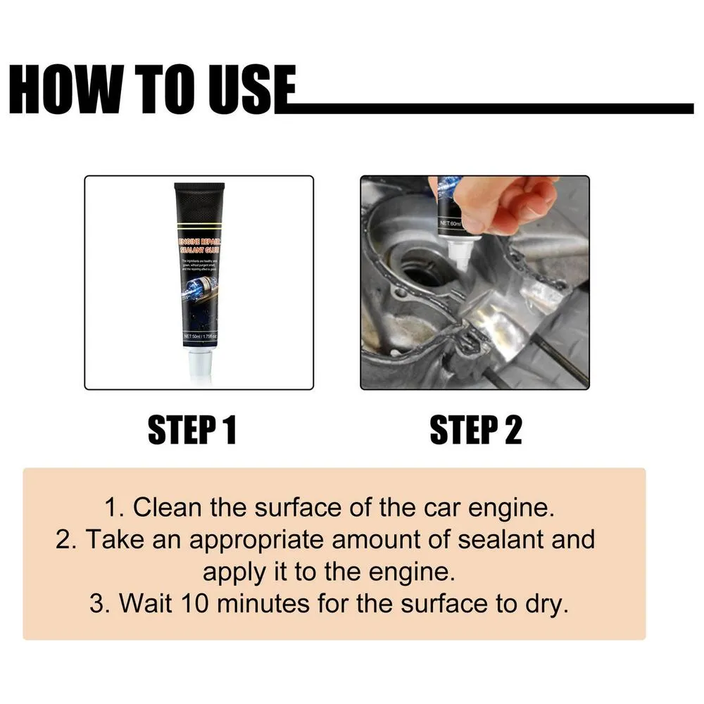 High Temp Engine Gasket Sealer: Flexible, Effective Adhesive For Auto ...