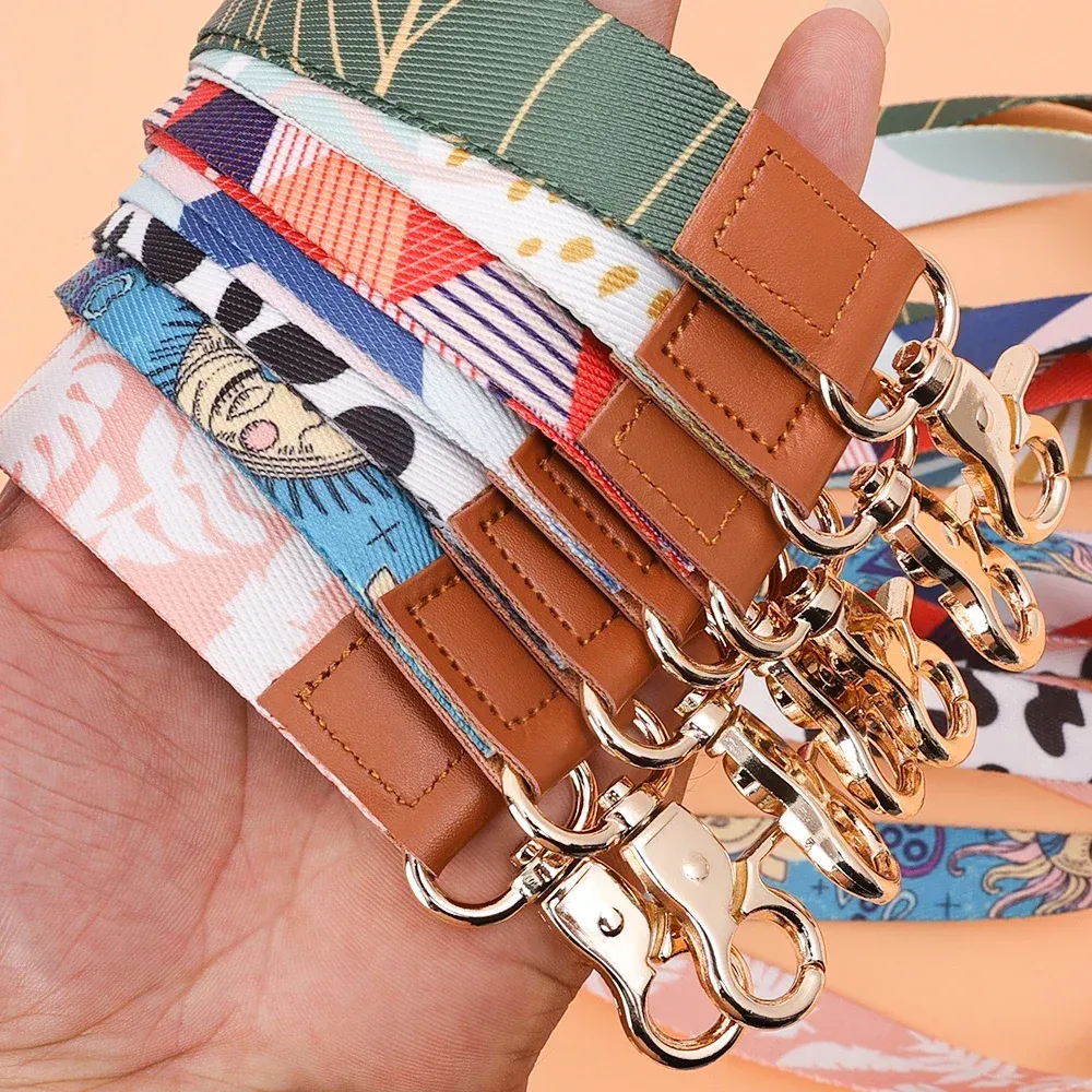 Cell Phone Holder Lanyard Neck Strap Printed Luxury Crossbody