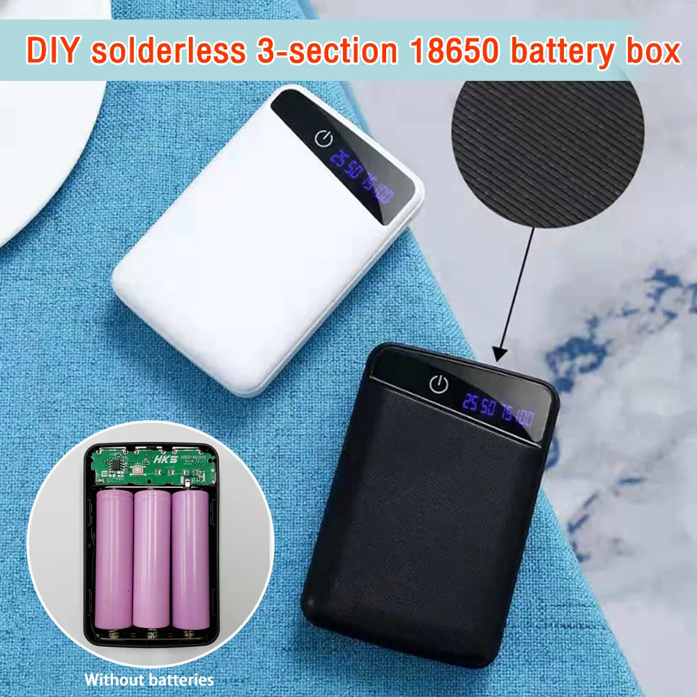 Impression 3D 18650 Powerbank Boîte de rangement pour bricolage·Cults