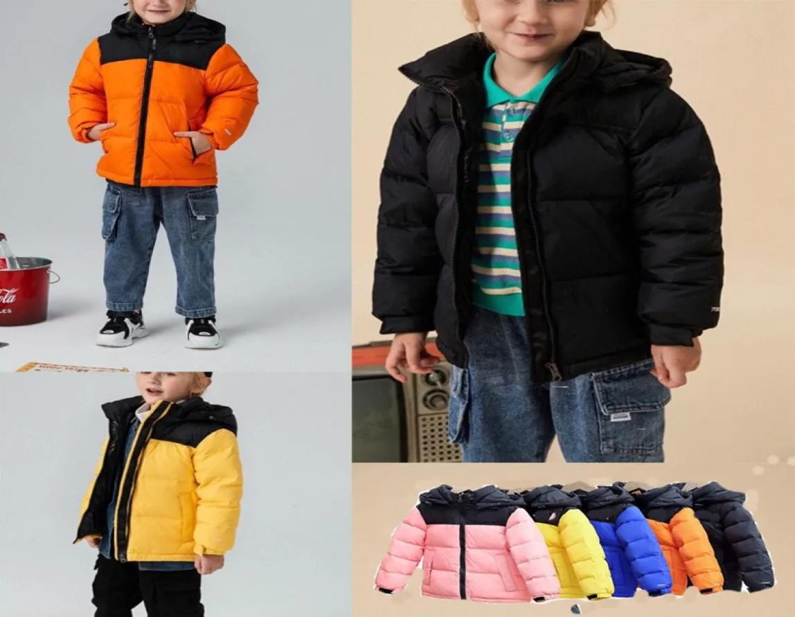 Childs Down Coat Omkeerbaar Perrito Jacket Peuter jongens meisjes kinderen winter berg chimborazo hoodies groen warm noordelijk dik 700 boven 7036661