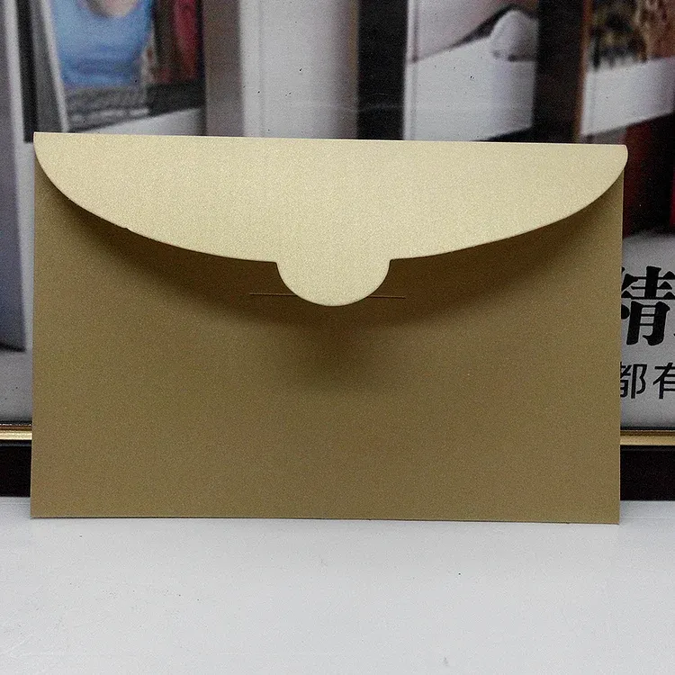 Envelopes 50pcs/lot Vintage Pearl Paper Envelopes 7 Colors Kraft Envelope for Wedding Invitation Envelope Gift Envelope