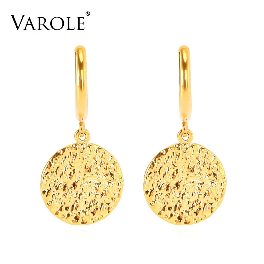 Ohrringe Varole Drop Ohrringe Statement Gold Farbe Lange Dangle Ohrungen für Frauen Mode Schmuck Pendientes Mujer Moda