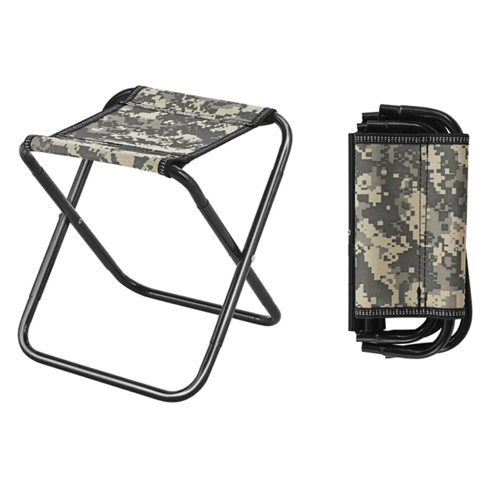 Mobilier de camping léger chaise pliante meubles extérieurs chaise pliable plitable loisir pêche siège plage chaise barbecue tabouret de pique-nique