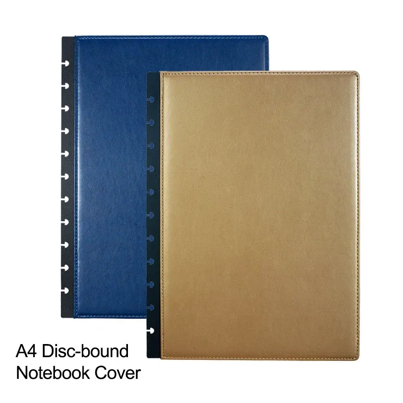 Notebooks van Thenon A4 Mushroom Holes Notebook Planner Organisator Cover Disc Ring Binding System Accessories Office School Stationery