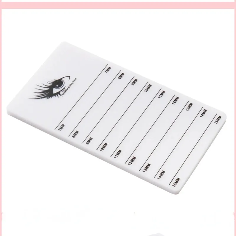 2024 Acryl Lashes Holder Pad individuele wimperverlenging lijm pallet volume wimpers display palet make -up training tools