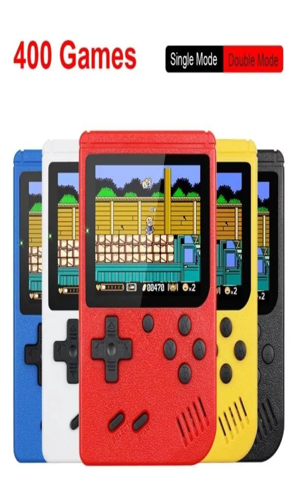 Retro Portable Mini Handheld Console Game Console 8bit 30 -calowy kolor LCD Kolor Player Buildin 400 Games9350988