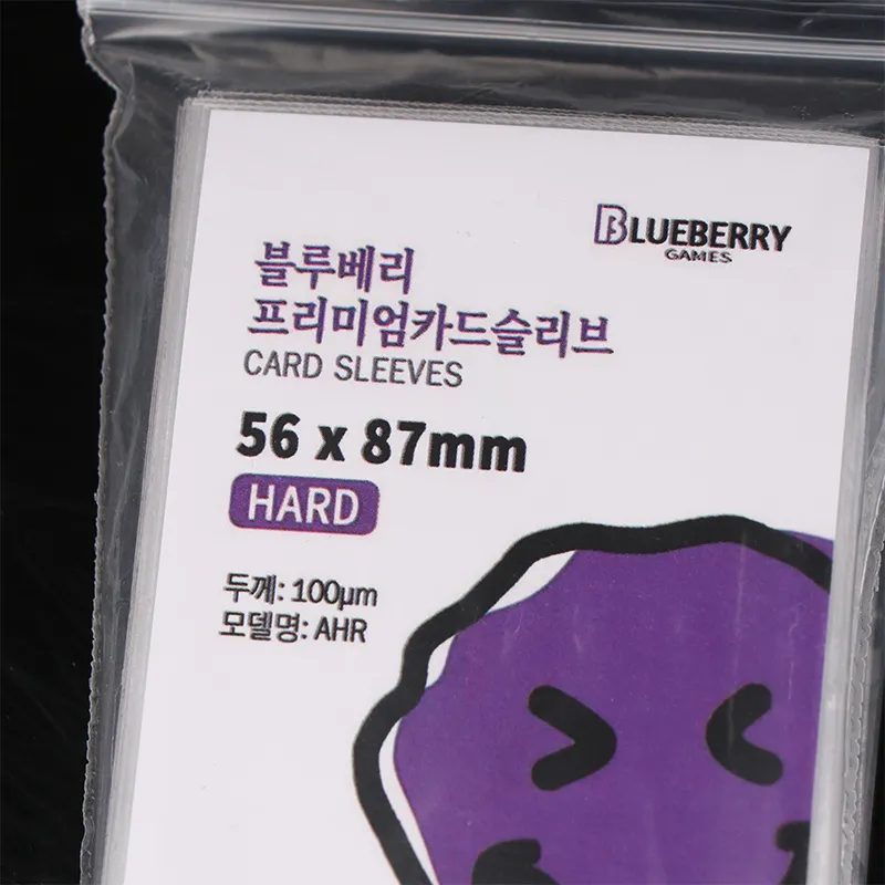 blueberry card sleeves KMC 10x Mini Perfect Fit / 100 Count Size Sleeves - 1000 total main image 1