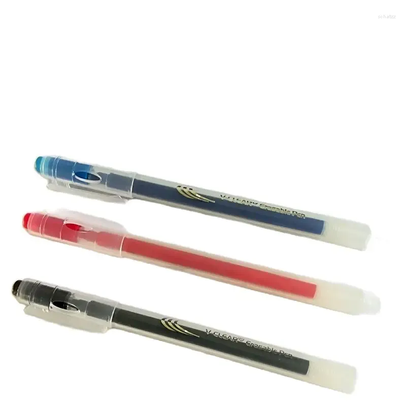 Colors Retractable Erasable Gel Pens Fine Point(0.7) Make Mistakes Disappear Premium Comfort Grip For Drawing Writing Crossword