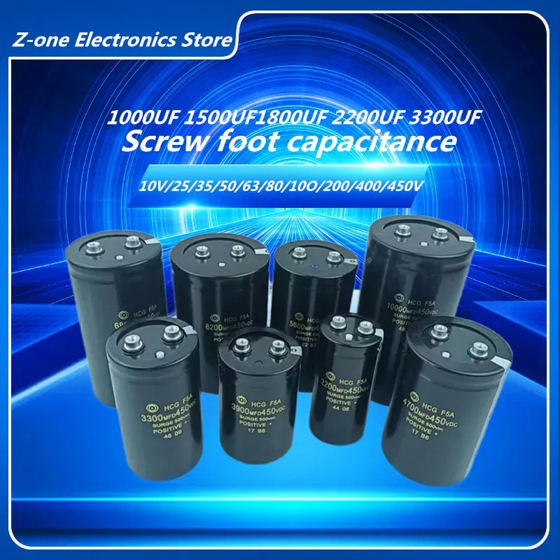 10pcs/lot 16V Aluminum Electrolytic Capacitor In-Line 1000uf 1200uf 1500uf 1800uf 2200uf 3300uf - Foto 12