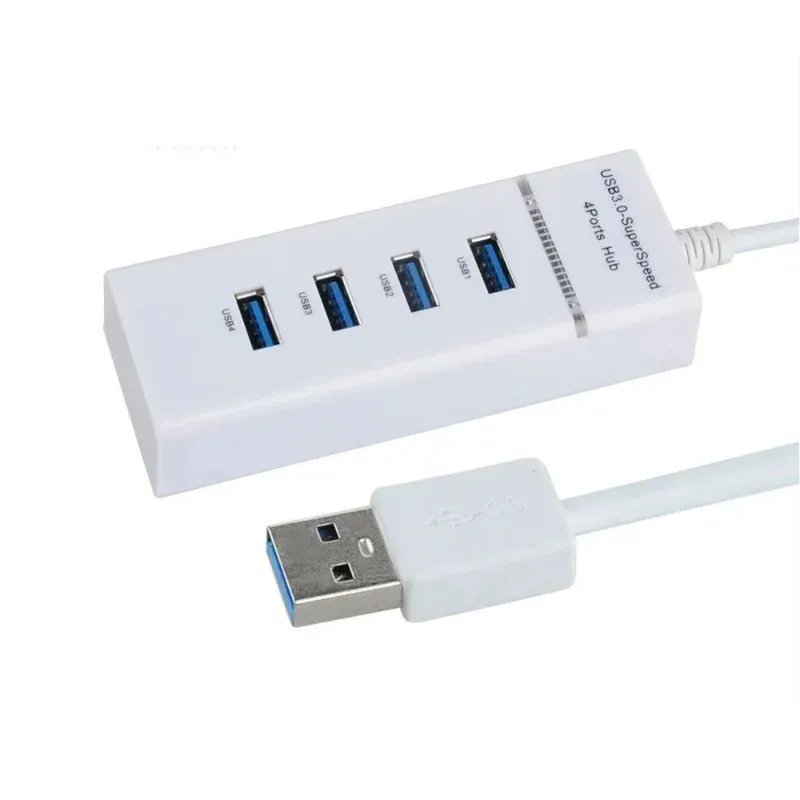 4 порта 2.0 3.0 USB Hub Splitter High Speed Multi -Splitter USB -адаптер расширитель