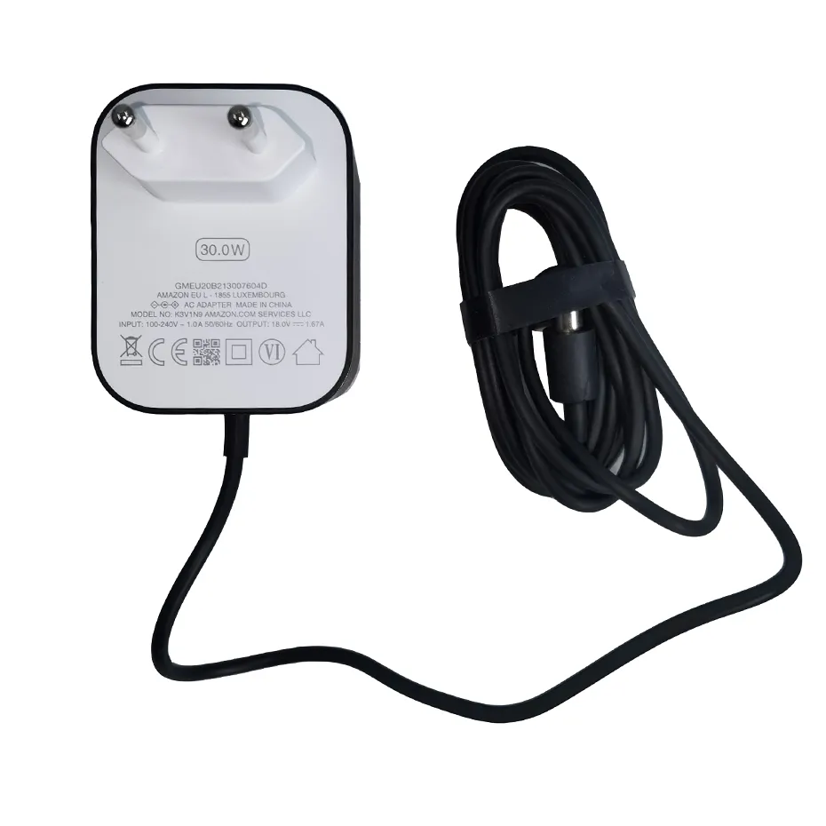 Amazon Alexa Power Cable 30W Power Adapter For Echo Show 15,Echo