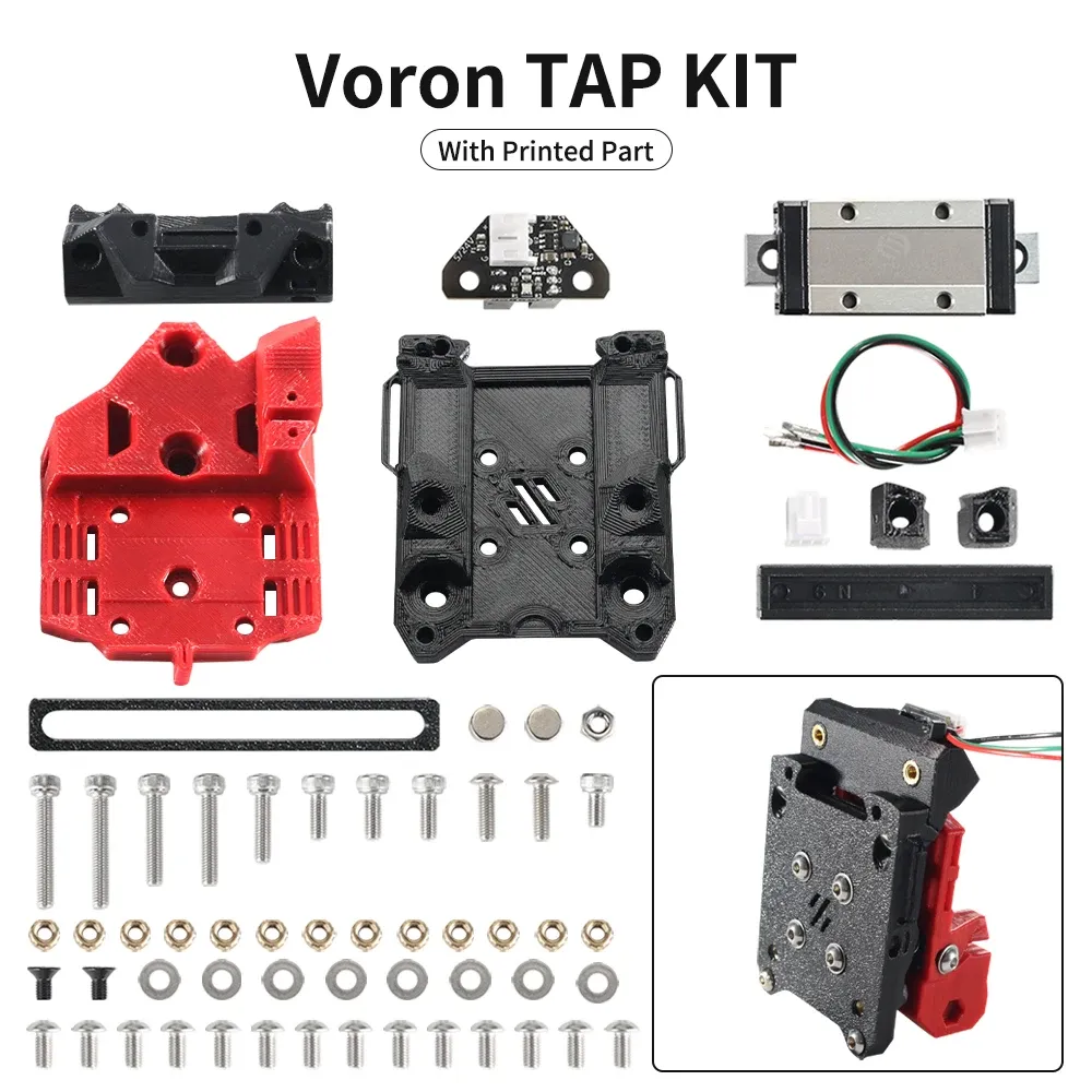 Voron Tap V2.4 Kit OptoTap V2.4 PCB 398/971 SENSOR SUPPRT 5Vおよび24Vを使用したVoron 2.4 R2 Trident 3DプリンターのPrintPartsをセット