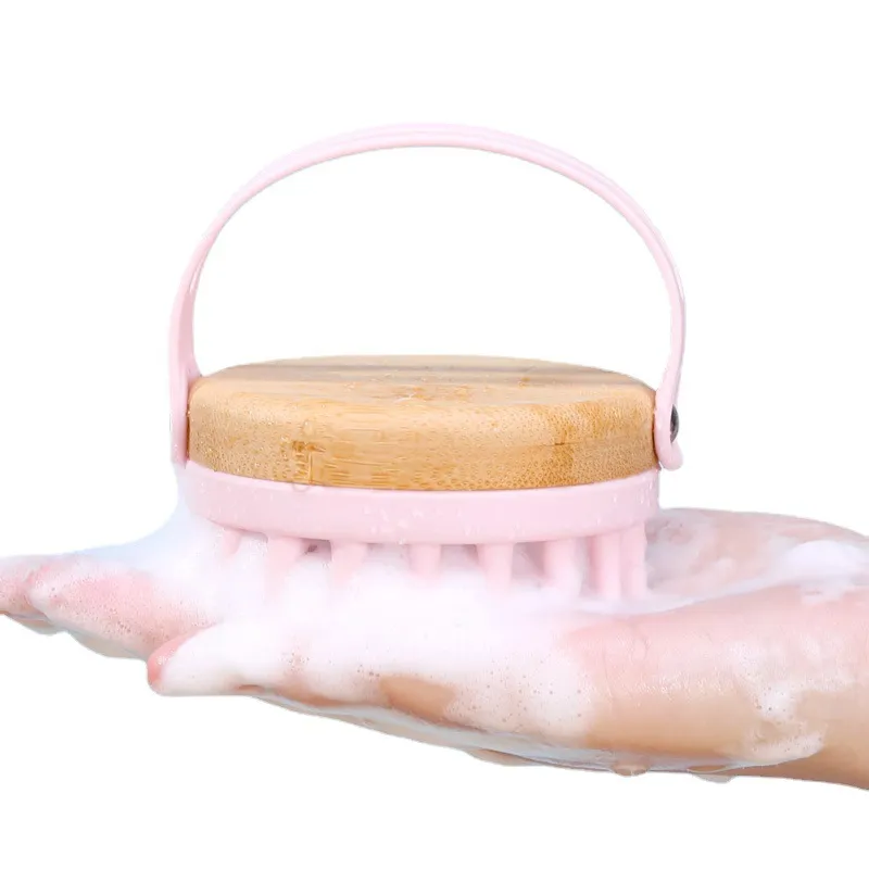 Silikon-Massage-Shampoo-Bürste, Bruch, weicher Kleber, Bad, Silikon-Shampoo-Kamm, Kopf, Massagebürste, Haar-Werkzeuge
