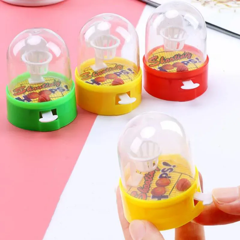 12PCS Mini Desktop Fingers Basketball Strzelanie Zabawki dla dzieci Urodziny Party Easter Favors Pinata Filler Bag