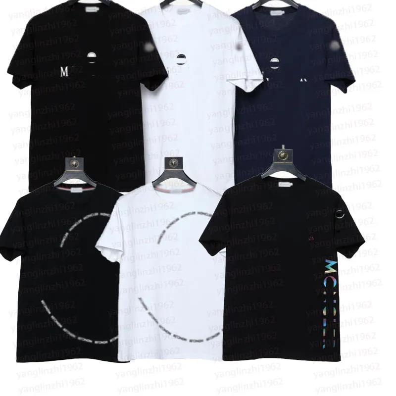 T-shirt créateur de t-shirt masculin marque de mode de mode d'été masculine Brand de manches courtes logo Coton Pure Coton Luxur