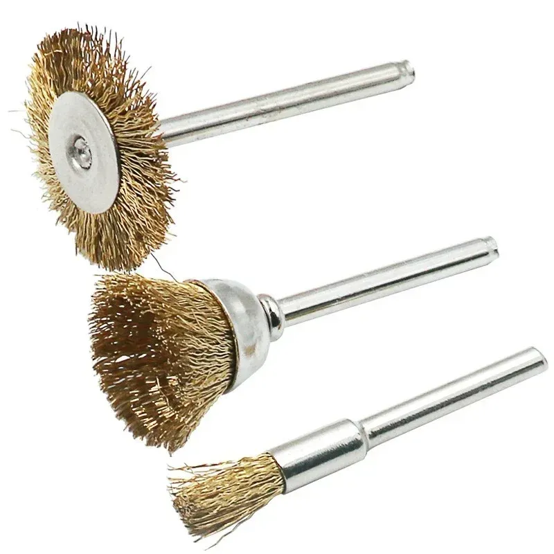 WORGEOUS 50 Pcs Polishing Brush Buffing Wheel For Rotary Tool Polishing Wheel For Jewelry And Watch Small Polishing Kit For Jewelry Polishing Kit