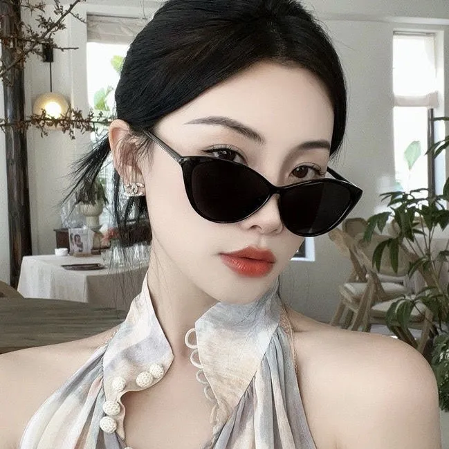 Vintage Cat\'s Eye Sunglasses - Korea Korean Style Vintage Cat Eye Sunglasses for Ladies  main image 4