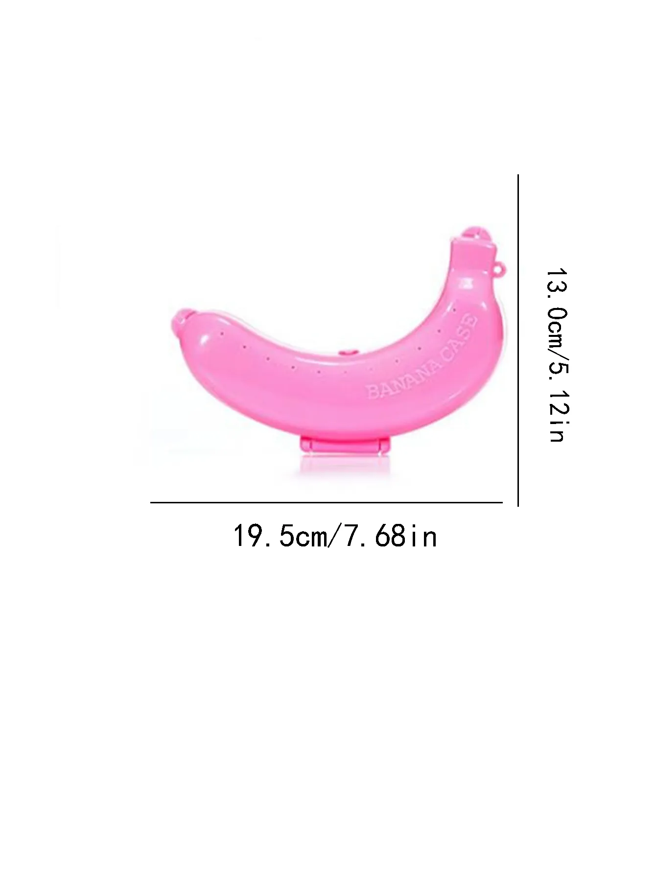 Boîtes à Bananes Lot De 3 - Plastique - Forme Banane - Conservation Fruits - Pour Déplacements