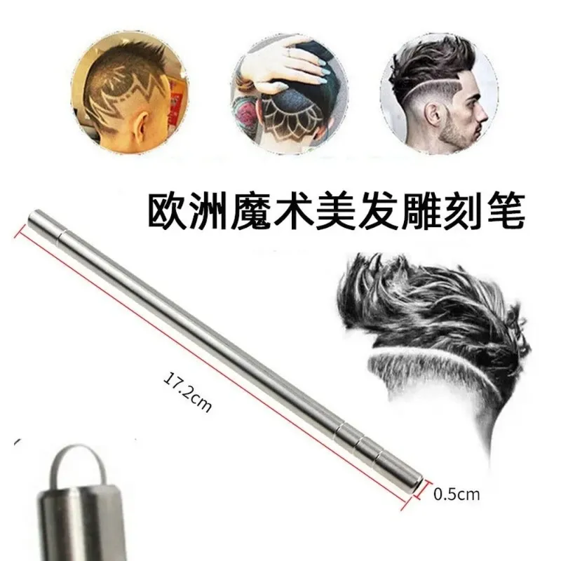 Of Professional Carving Beard Scissors Eyebrow Carving Pen Tattoo Hairdressing Hairdressing Scissors Eyebrow Oil Head Carv