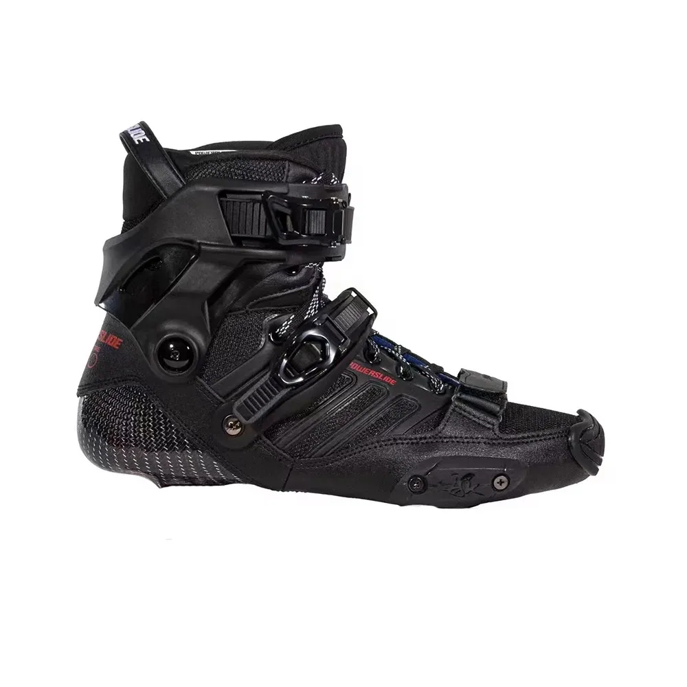 Shoes 2023 Original Powerslide Hardcore EVO Boot Trinity Inline Skates Urban Heatmodelable Carbon Fiber Roller Skating Shoes Patines