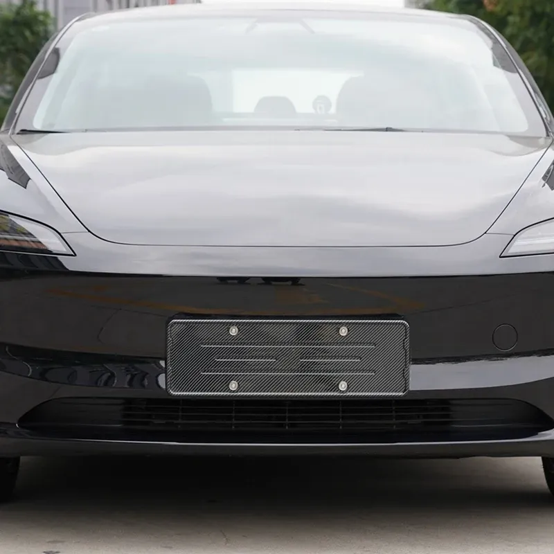 No-Hole Tesla Model 3/Y Front License Plate Installation Kit (Stainless Steel) E - Foto 8