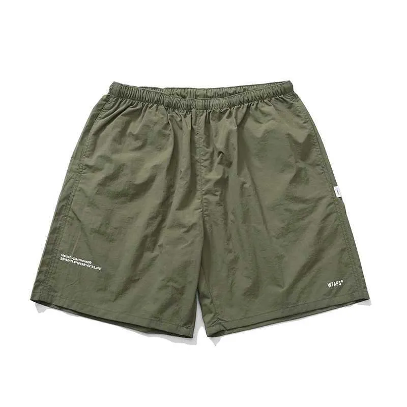 Shorts's Shorts in poliestere in poliestere Wtaps Shorts rapido Shorts Lettera di moda Stampa Sport Summer Jogging Shorts Casual Shorts Migliore qualità J240402