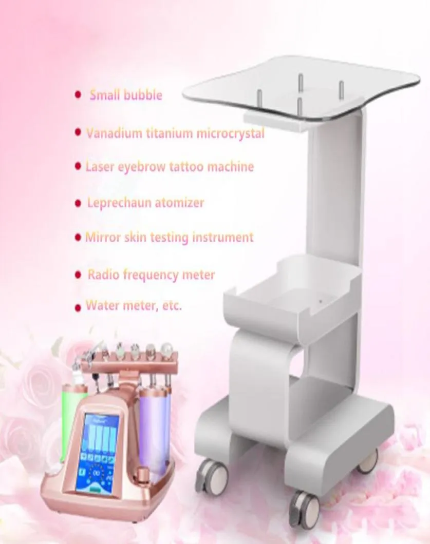 Beauty cart Korea small bubble vanadium titanium table instrument base storage shelf bracket beauty salon6536714