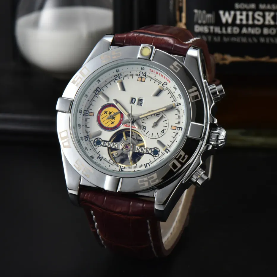 Top Mens Watch Wysokiej jakości luksusowe zegarki ze stali nierdzewnej szafir szklarnia automatyczny ruch mechaniczny Pełny stal nierdzewna Luminous Man Master Watch P88