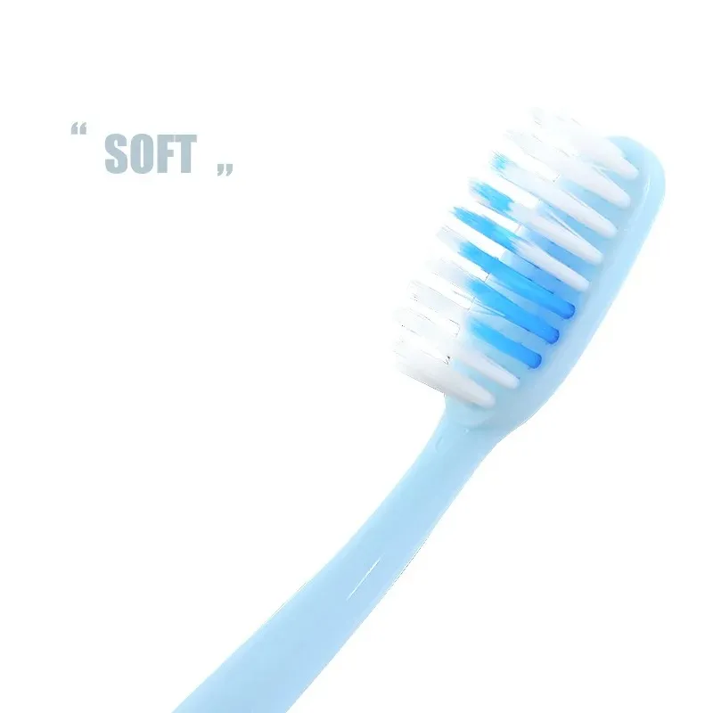 2024 8Sticks Toothbrush Tongue Scraper To Remove Bad Breath Dual-purpose Bamboo Charcoal Soft Bristle Toothbrush Silicone Toothbrush for