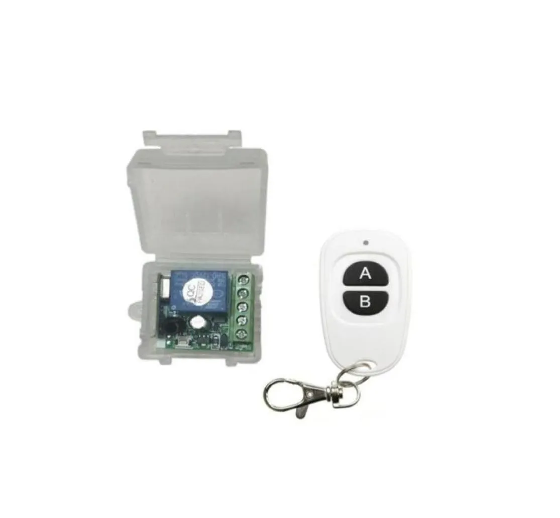 433mhz DC 12 v mini wireless remote control switch system receivertransmitter Can delay off 51015 seconds lighting2353373