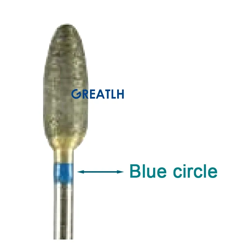 Dental Diamond Fully Sintered Diamond Bur HP Lab Bur Drill Polishing