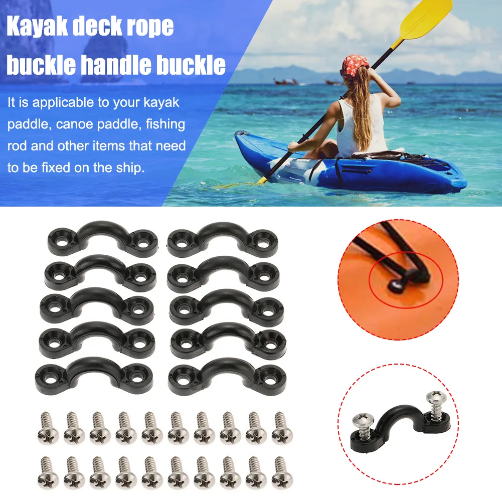 2023new 10 штук C-Deck Buckle Bugle Kayak Head Head Head Heargle Винты