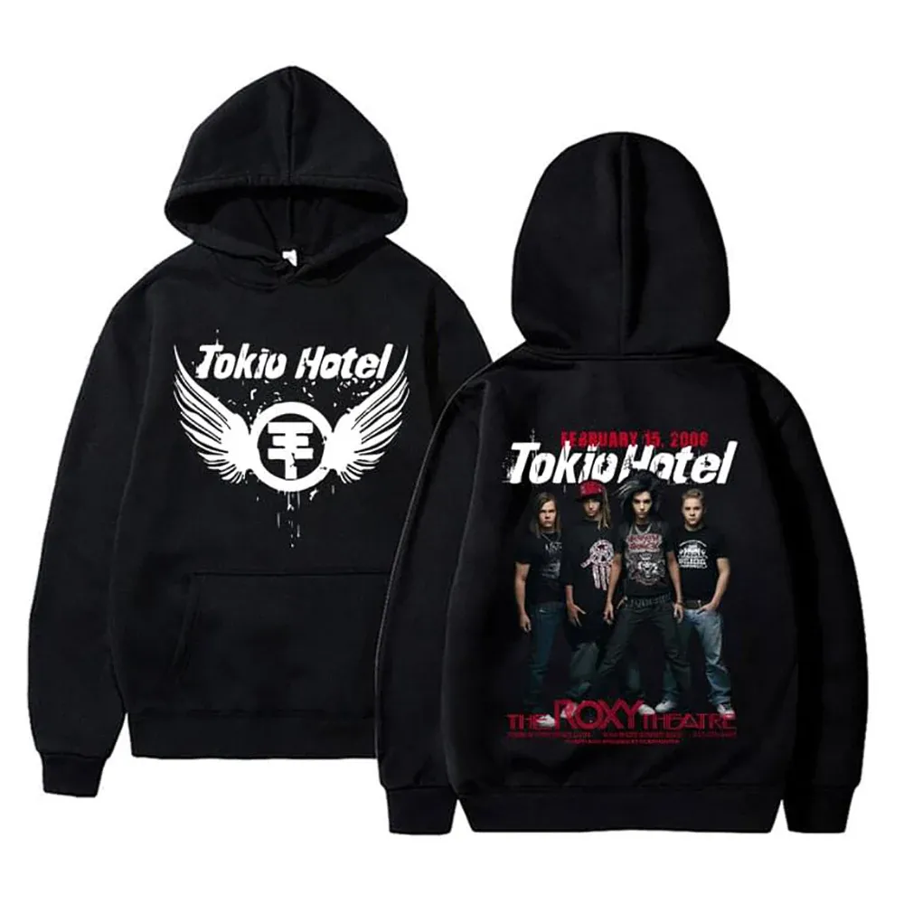 TOKIO台湾版 Tokio Hotel Hoodies Kaulitz 89 Hoodie Bill Kaulitz Print
