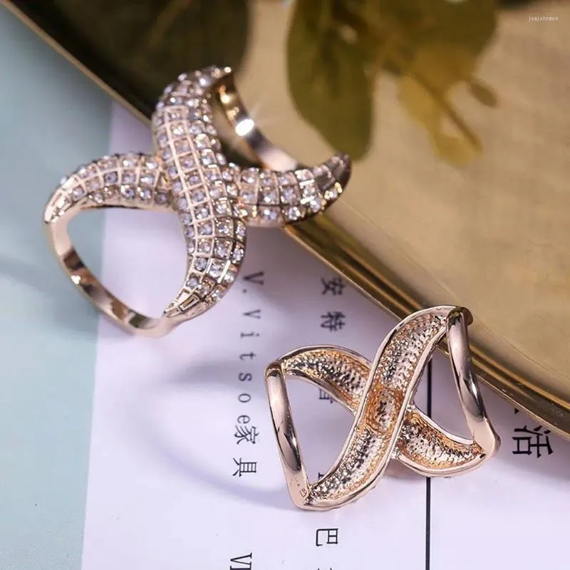 Broches de cristal presente para mulheres cachecóis clássico lenço de seda fivela fixador acessórios de moda jóias xale anel clipe broche pinos
