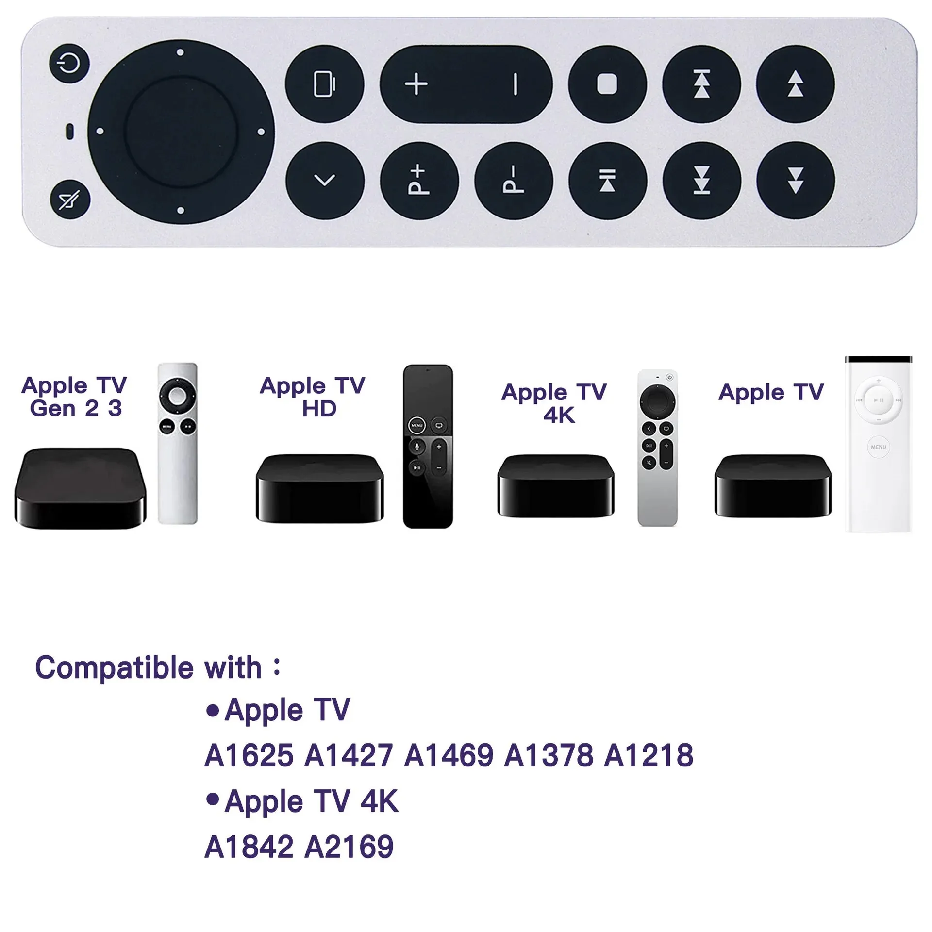 DHgate.com:Advanced Replacement Remote Control for Apple TV