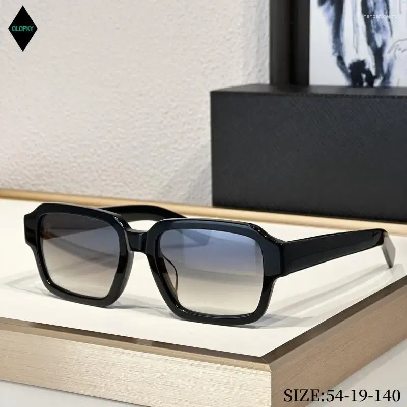 Lunettes de soleil Rectangle Triangle de luxe Rectangle Marque des femmes Fashion Fashion Soutteurs Unisexe Men de soleil Gafas à l'épreuve du vent et à la poussière