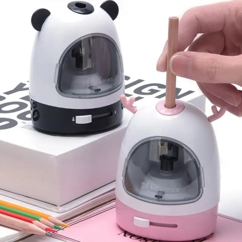 Sharpeners Cartoon Electric Pencil Sharpener Multifunction Automatic Pencil Sharpener Stationery School Supplies