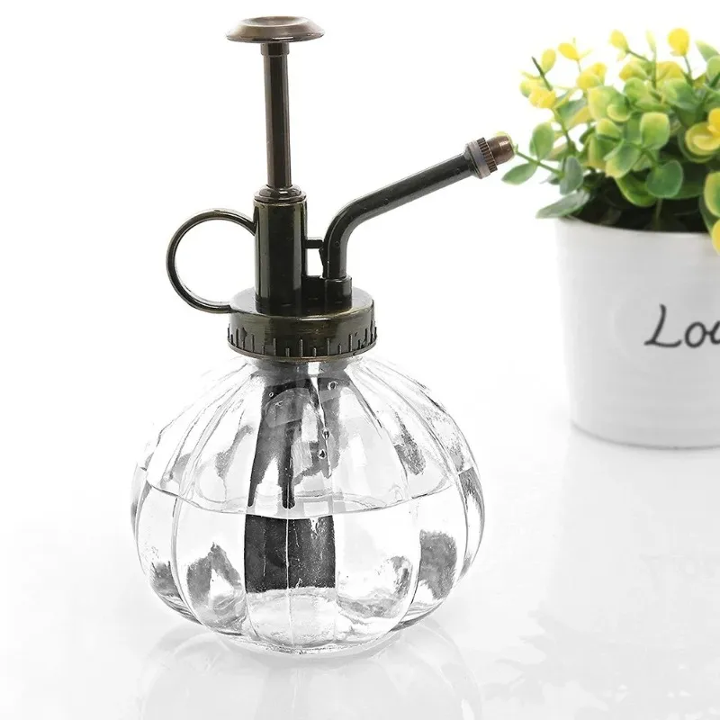 Plants Watering Can Retro Glass Plant Mister Vintage Spray Bottle Flower Sprayer Spritzer 200ML Gardening Home Sprinklers