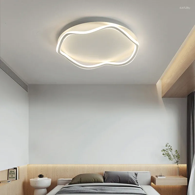 Lampki sufitowe 2024 Stylowa lampka sypialnia Proste nowoczesne lampy LED Mater Master Minimalistyczny kreatywny wiatr