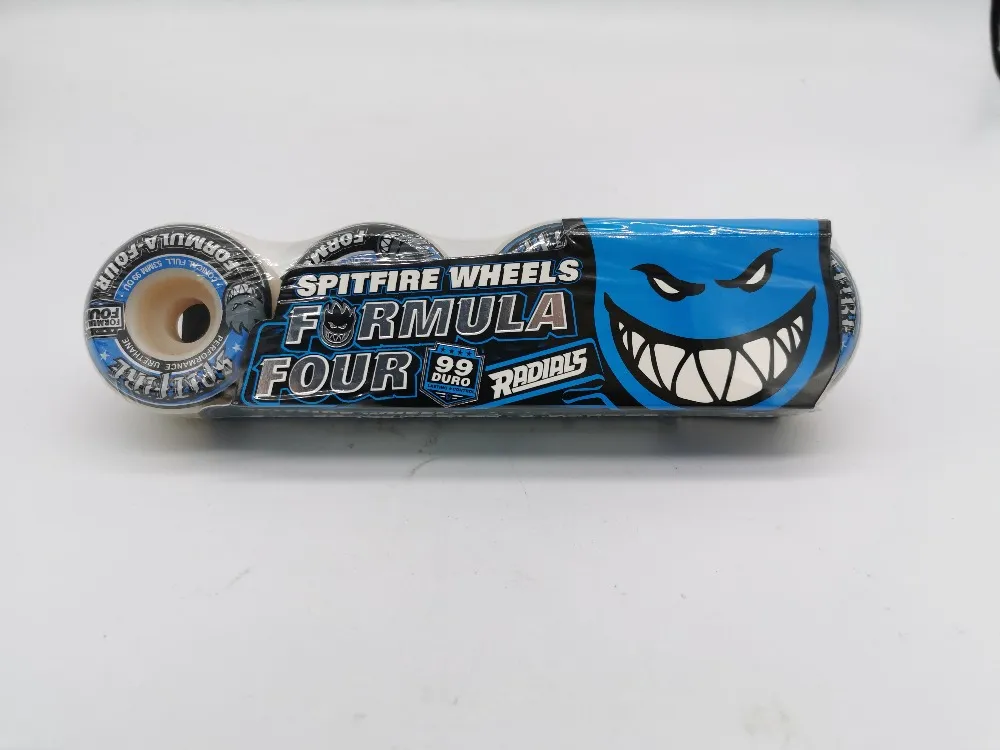 Original Spitfire Skateboard Wheels: 58mm-56mm, 99A/101A