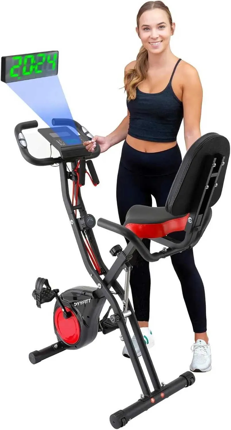 Compact 3 In 1 Jeekee Recumbent Exercise Bike With Luminous Digits Display Ideal For Home Seniors And Workouts H241102 From Apricitya 188.43 DHgate.Com