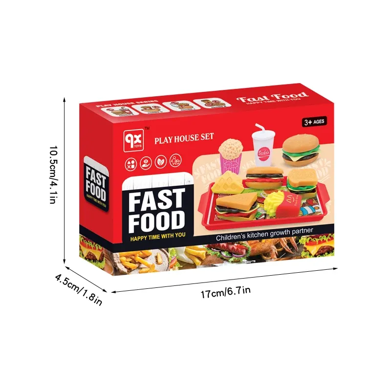 Small World Toys Living Build-a-burger 8pc Playset For Sale Online