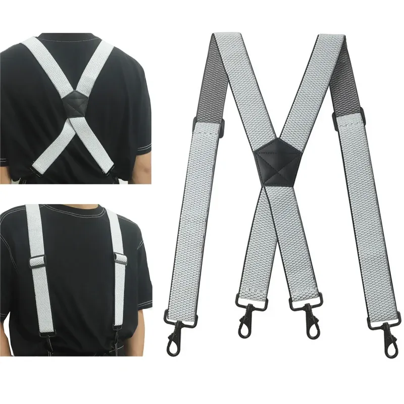 thumbnail image 2 of EKDJKK Rainbow Suspenders, Adjustable Elastic Y-Back Style Suspenders With Strong Metal Clips For Men And Women 2 of 13