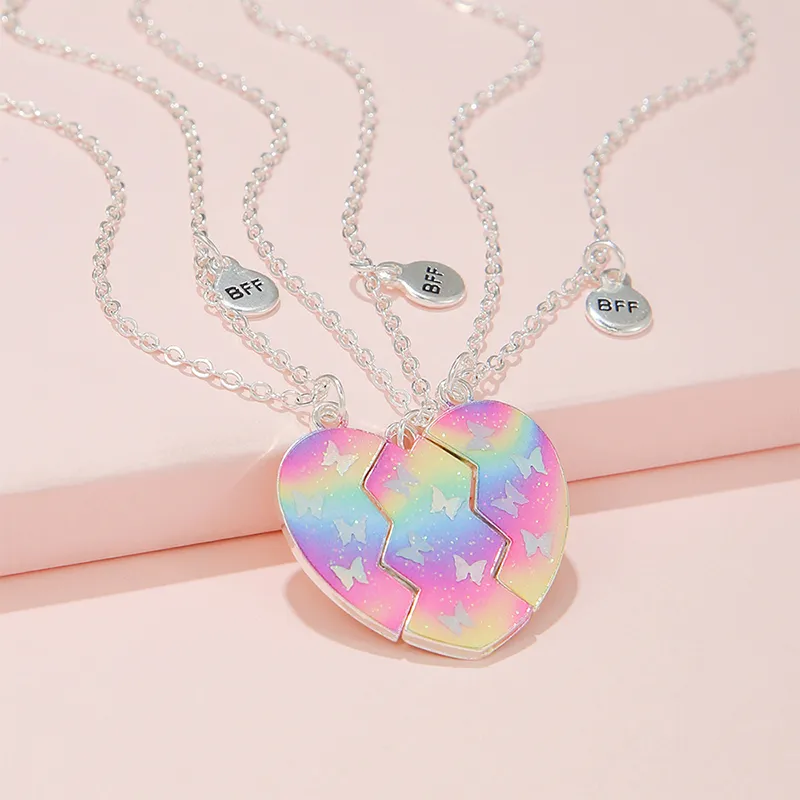 Best Friends Gifts, Unique BFF Set Of 2 3 4 5 6 7 8 9 10, Graduation Necklaces, Friendship Jewelry, Matching Woman Girl Necklaces, Christmas - UK