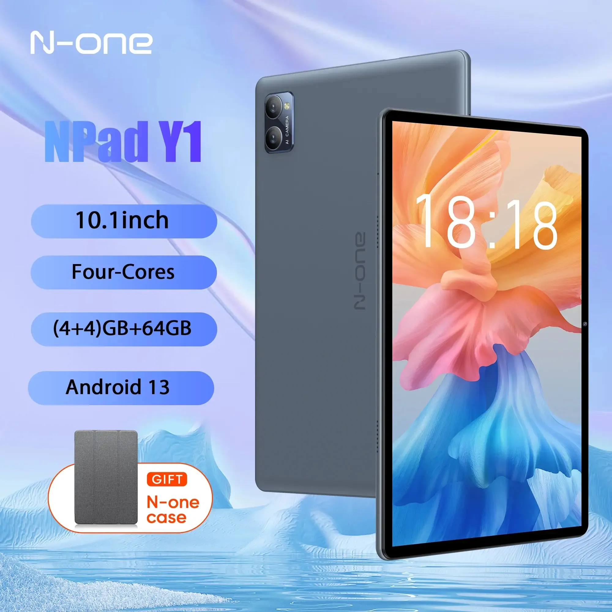 N-ONE Npad Y1 Tablet: 10.1 IPS Screen, 4-Cores, 8GB RAM N-ONE Npad Y1 Tablet: 10.1 IPS Screen, 4-Cores, 8GB RAM